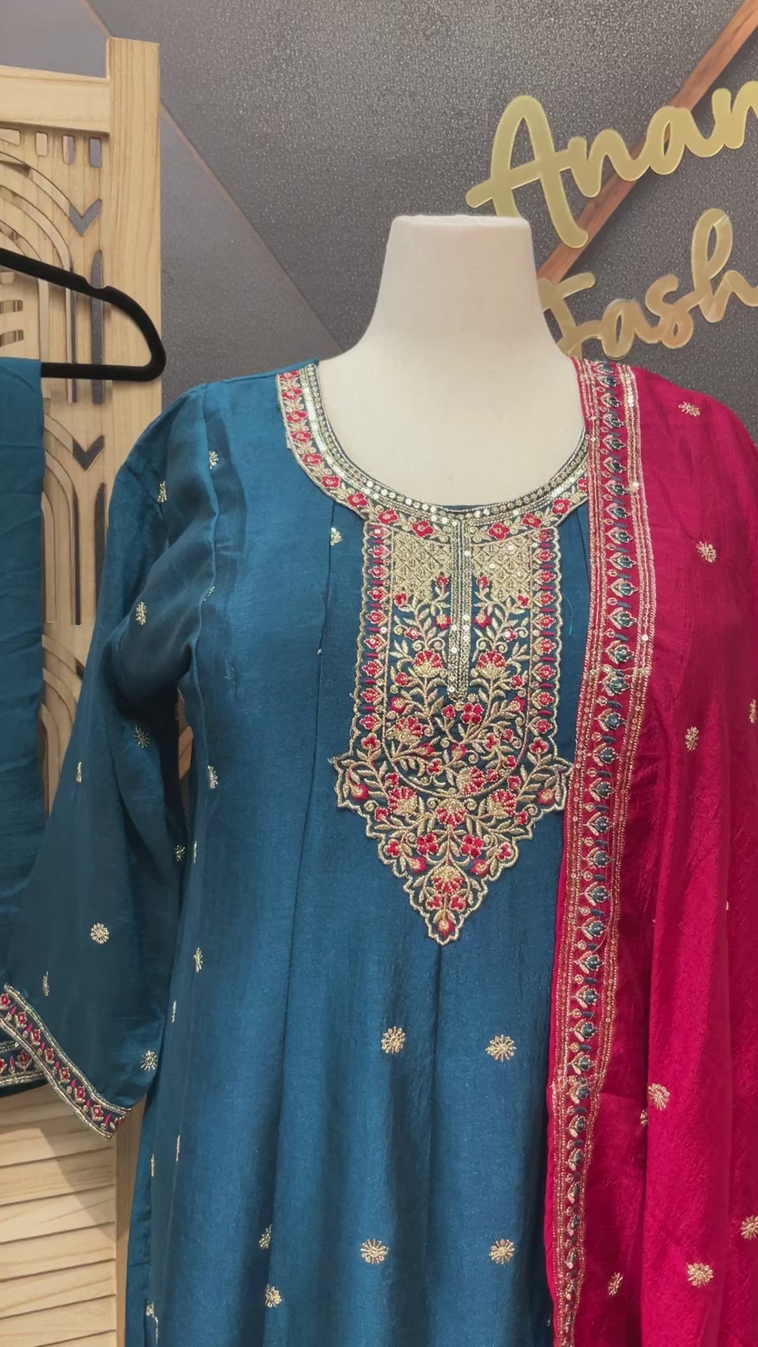 Size 52 - Plus size dresses Anarkali Party Wear Kurti sets