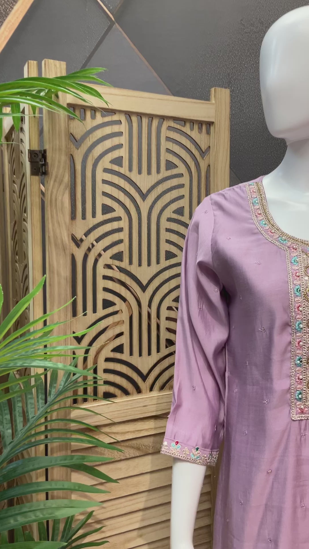 Light purple kurti