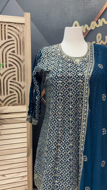 Size 48 - Plus size Sharara dress