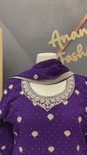 Plus Size /46 Georgette Sharara Set