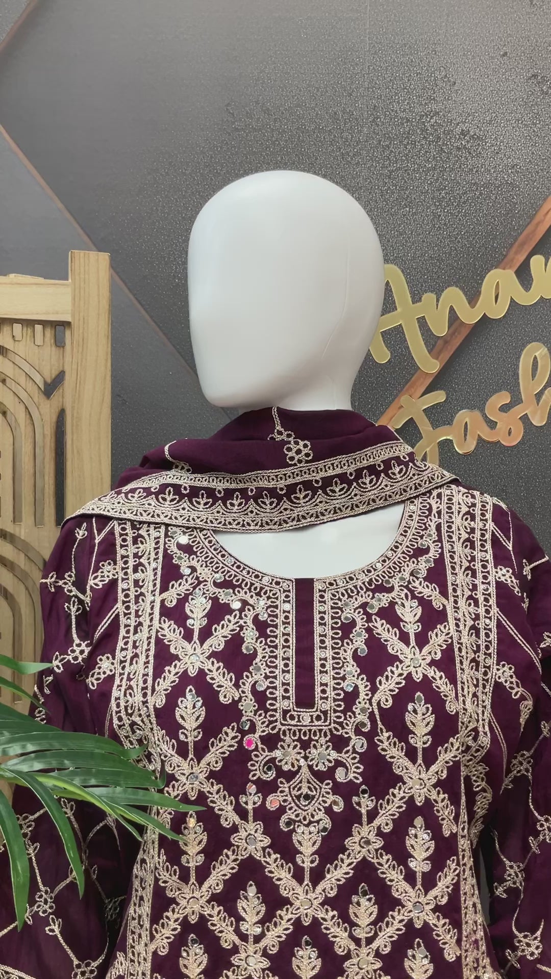 Party Wear - Full Work Kurti sets- Size 42/44