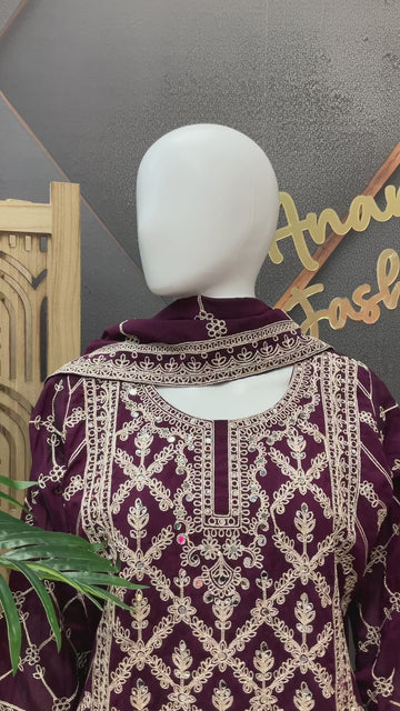 Party Wear - Full Work Kurti sets- Size 42/44