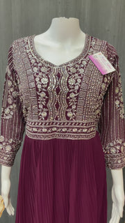Georgette Long Dress