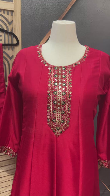 Plus Size Party Wear Anarkali Suits & Kurti Sets - Elegant Ethnic Wear