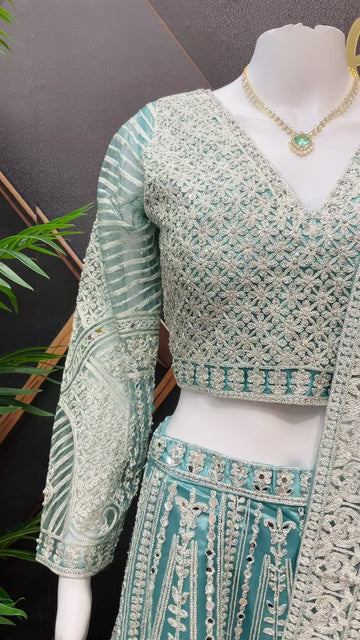 Designer Lehenga Set with Heavy Work.