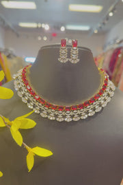 Party Wear CZ Necklace set