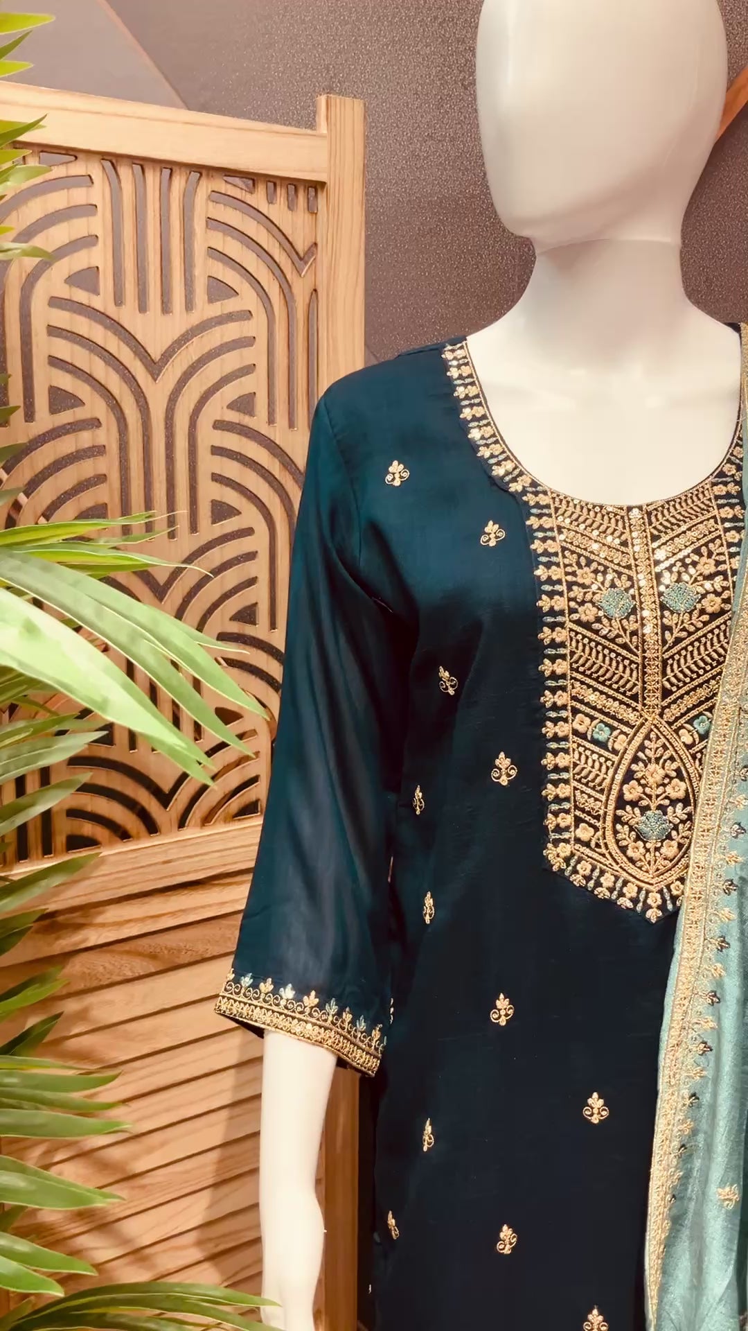 Party Wear Chudidhar/Kurti Set