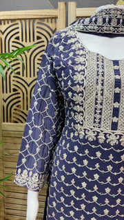 Heavy Work Designer Wedding & Festive Embroidered Sharara Set