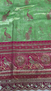 Green Silk Saree