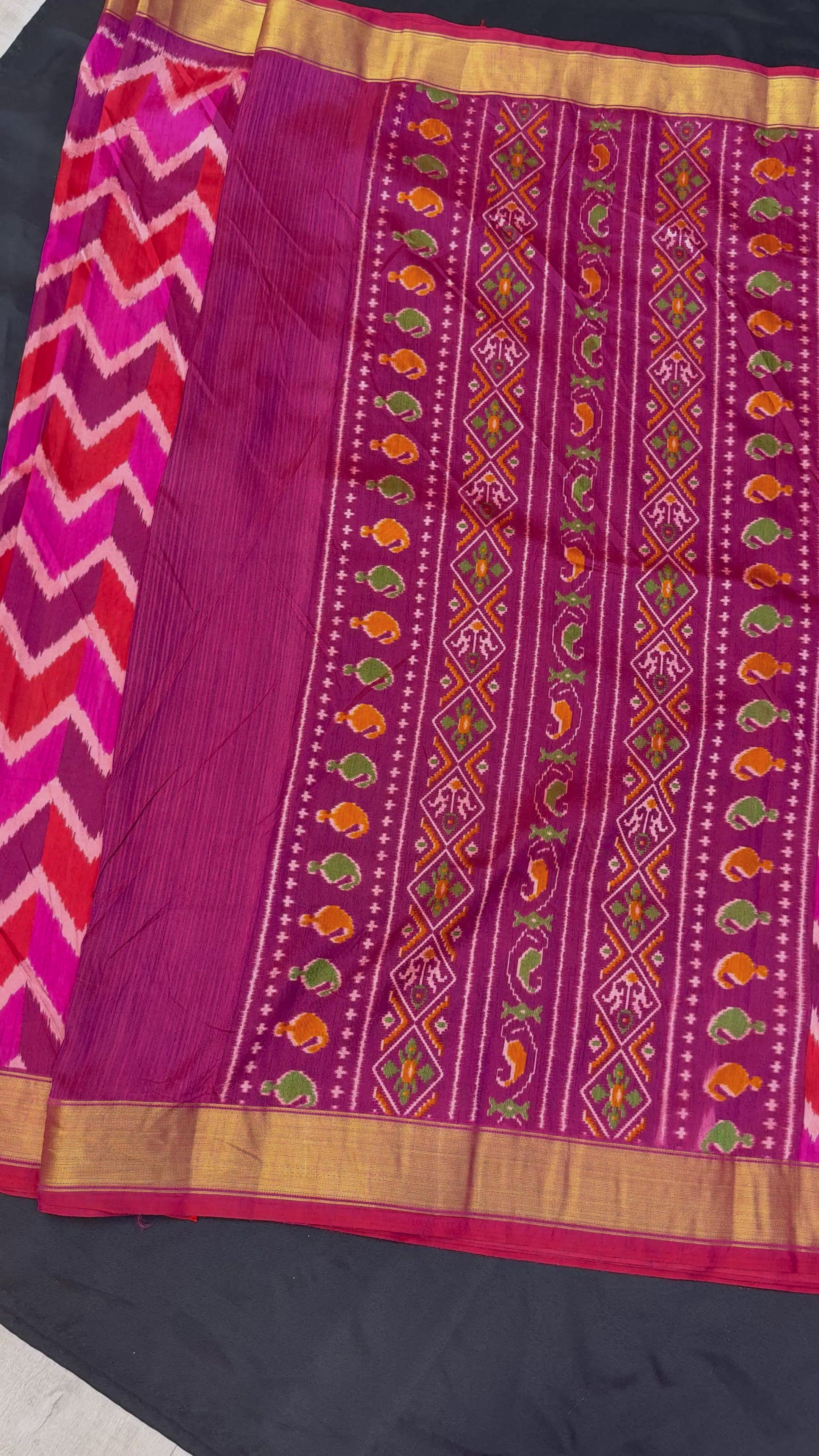 Fancy Silk - Multicolor Saree