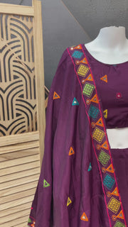 Navratri Cotton Chaniya Choli Set