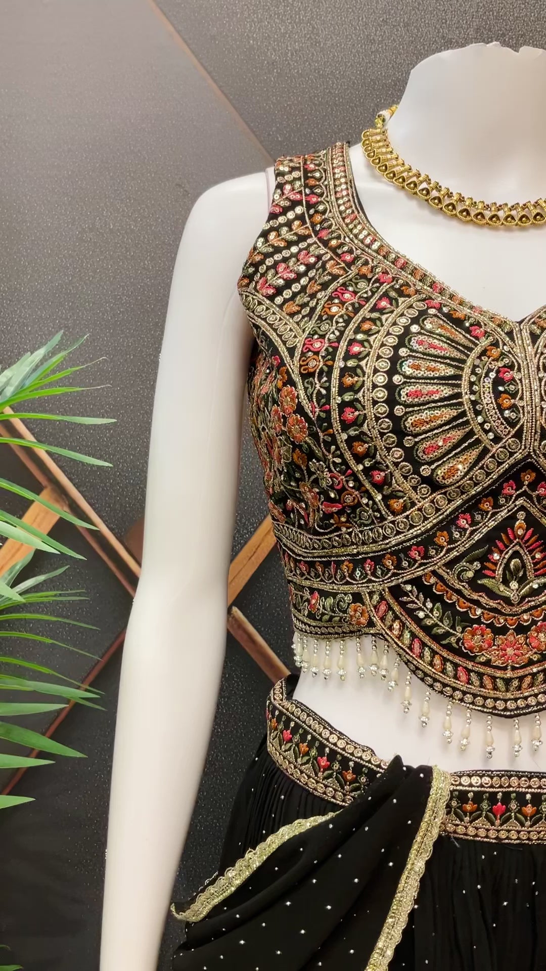 Party Wear - Georgette Lehenga set