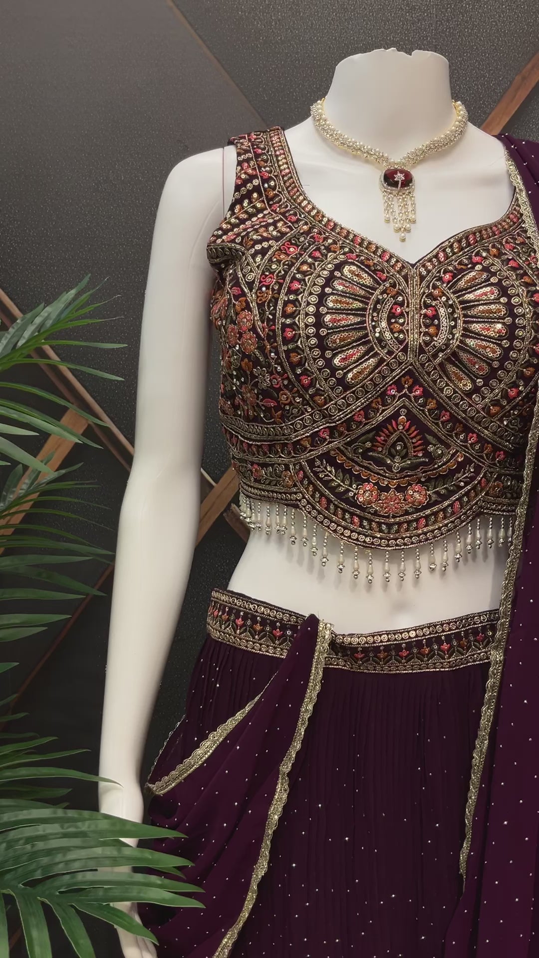 Party Wear - Georgette Lehenga set