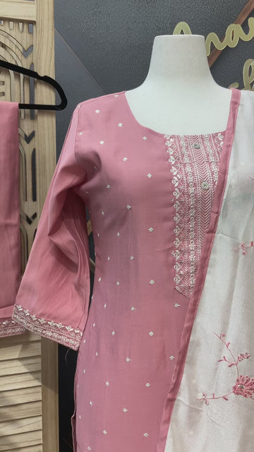 Plus Size Pastel Color - Kurti sets