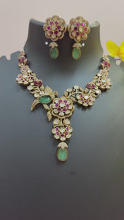 Heavy Kundan Necklace Set