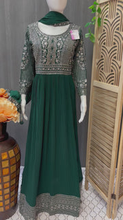 Georgette Long Dress