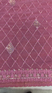 Pastel Colors Cocktail Shimmery Chiffon Soft & Elegant Saree