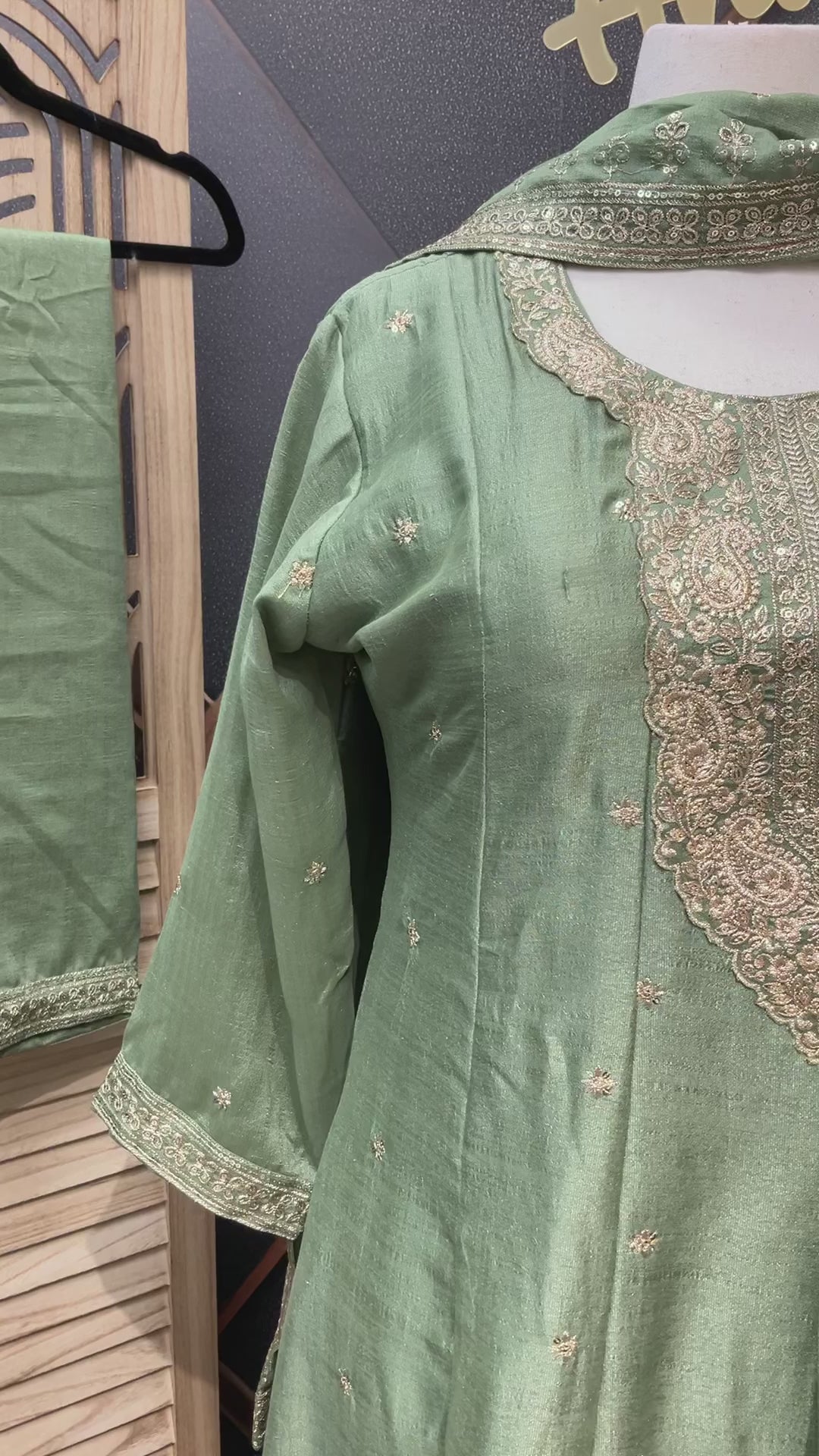 Pastel Colors - Party Wear Anarkali Kurti set