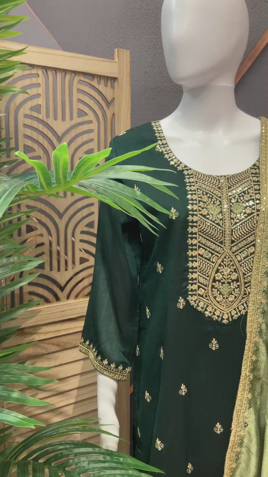 Party Wear Chudidhar/Kurti Set