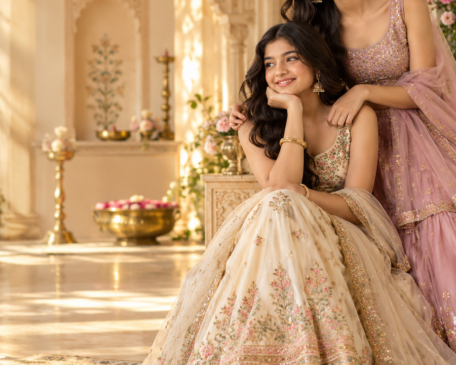 Teenage Girls Indian Ethnic Wear at Anandi Fashions